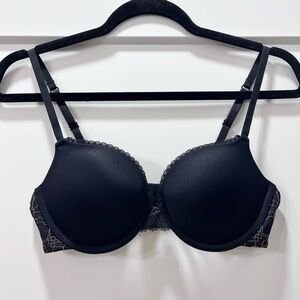 Auden Elegant Black Lace Women's Bra. 34B